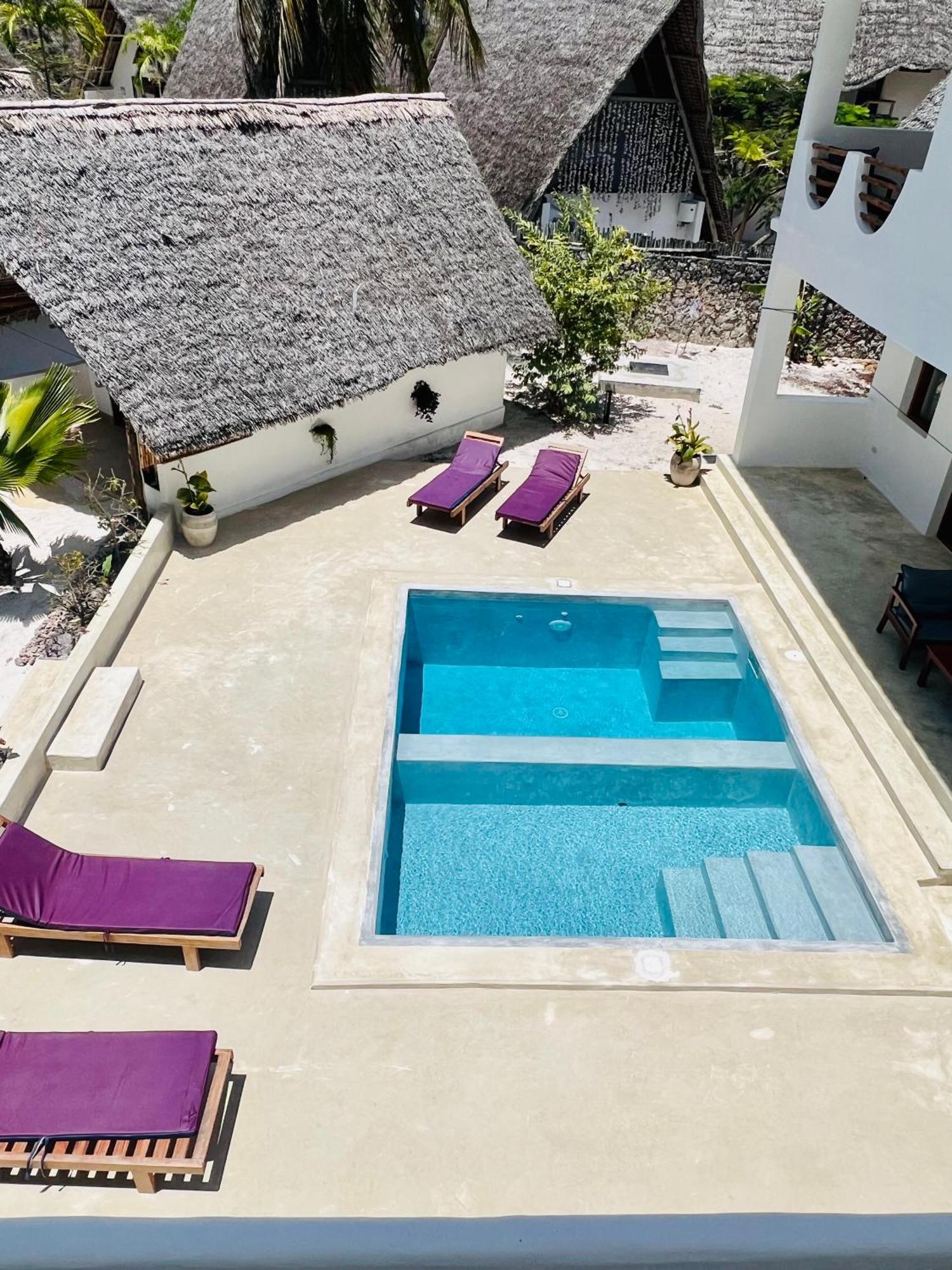 Mnana Beach Bungalows Pingwe Exteriér fotografie