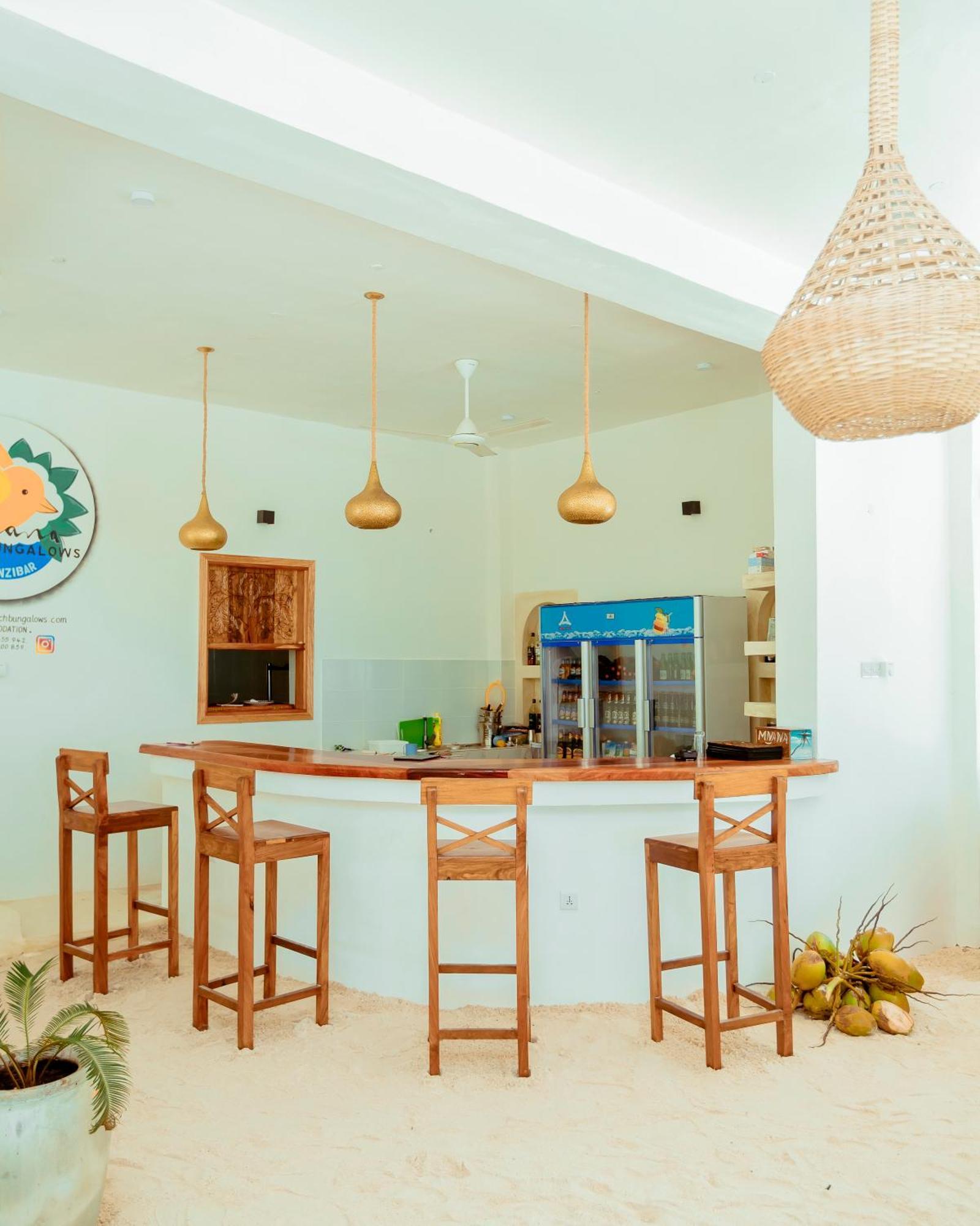 Mnana Beach Bungalows Pingwe Exteriér fotografie