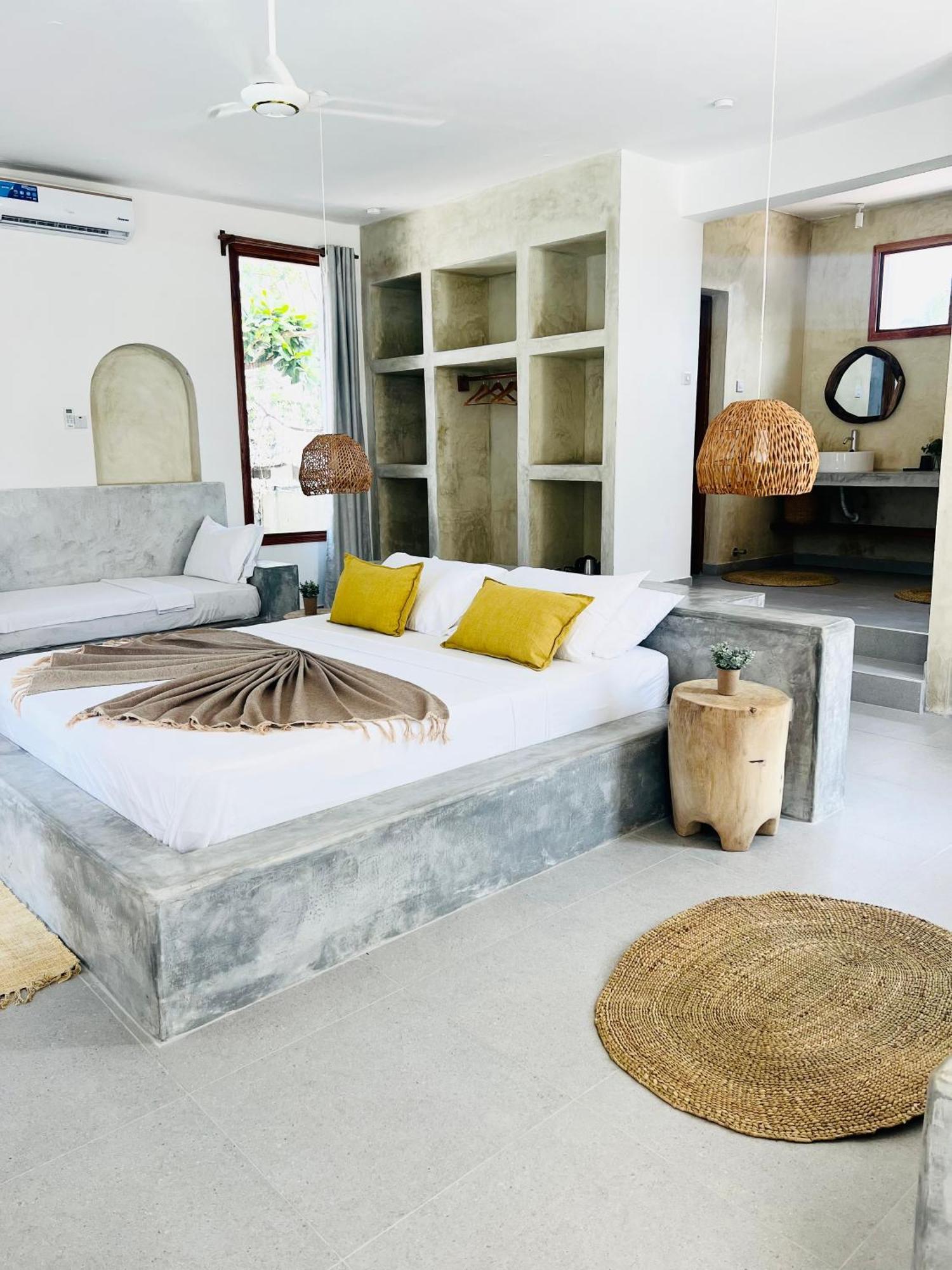 Mnana Beach Bungalows Pingwe Exteriér fotografie