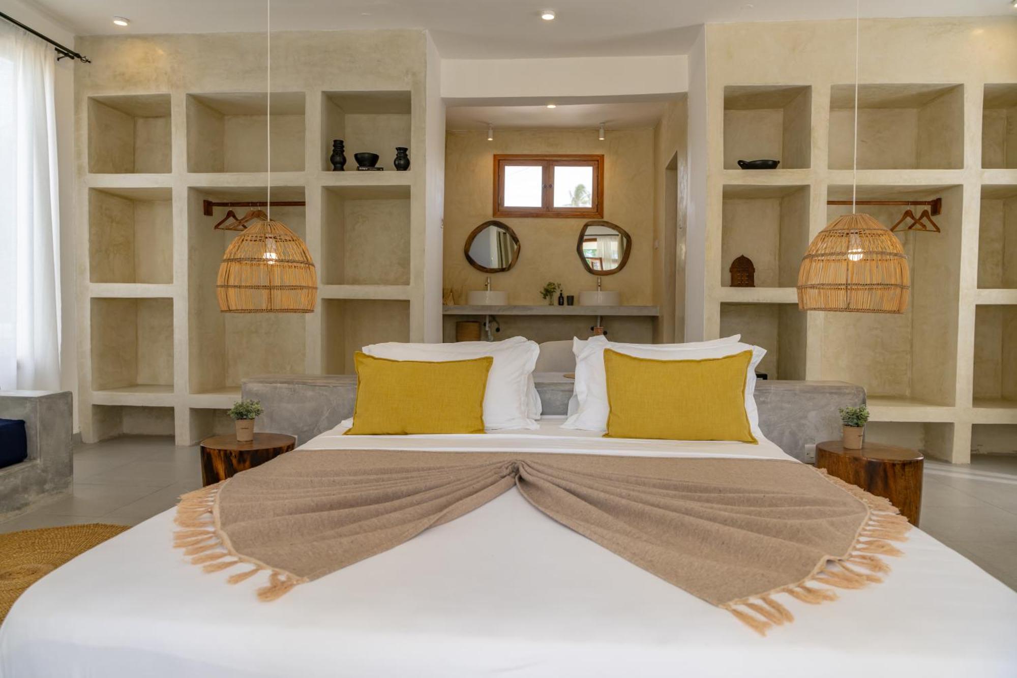 Mnana Beach Bungalows Pingwe Exteriér fotografie