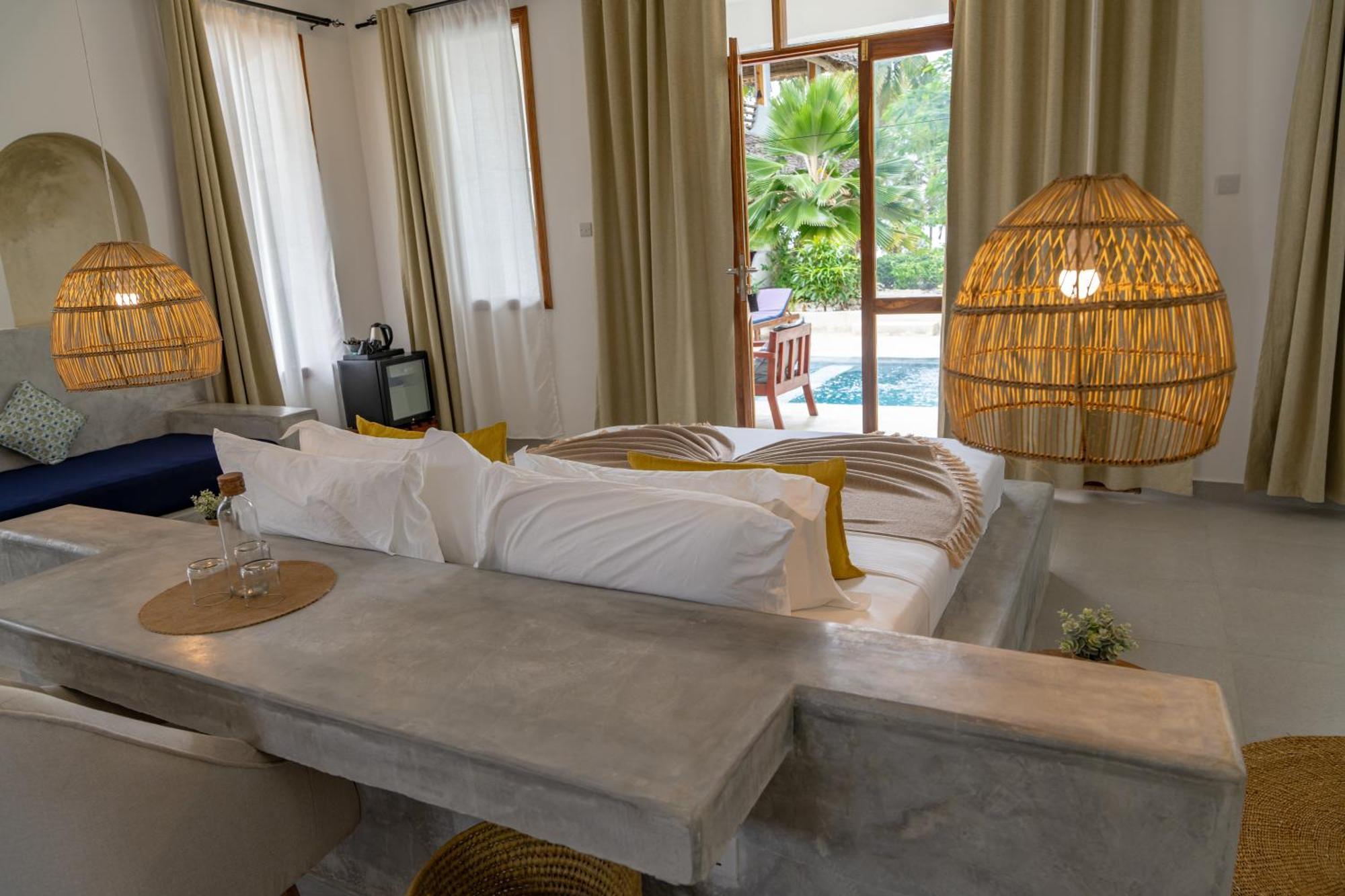 Mnana Beach Bungalows Pingwe Exteriér fotografie