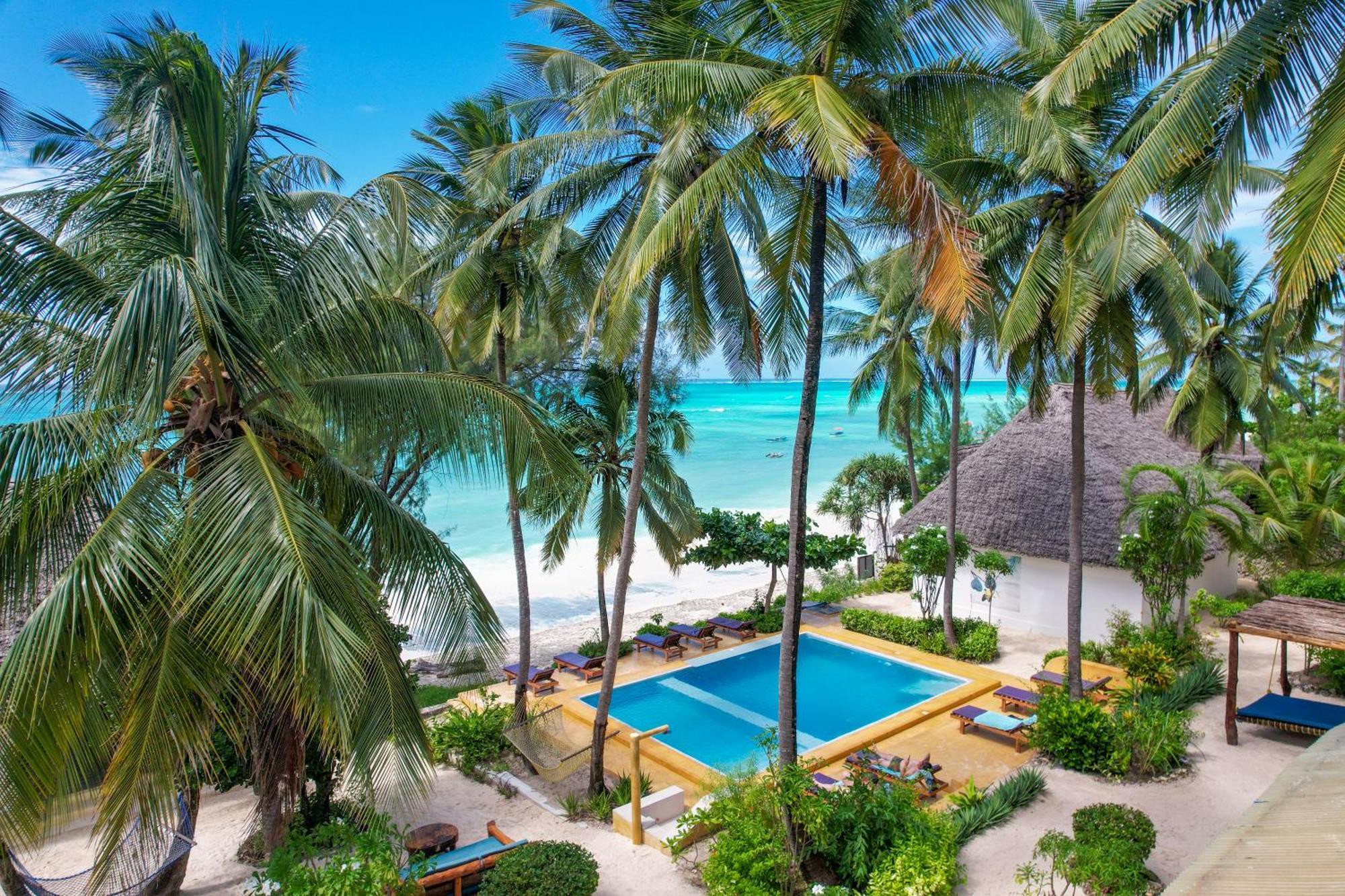 Mnana Beach Bungalows Pingwe Exteriér fotografie