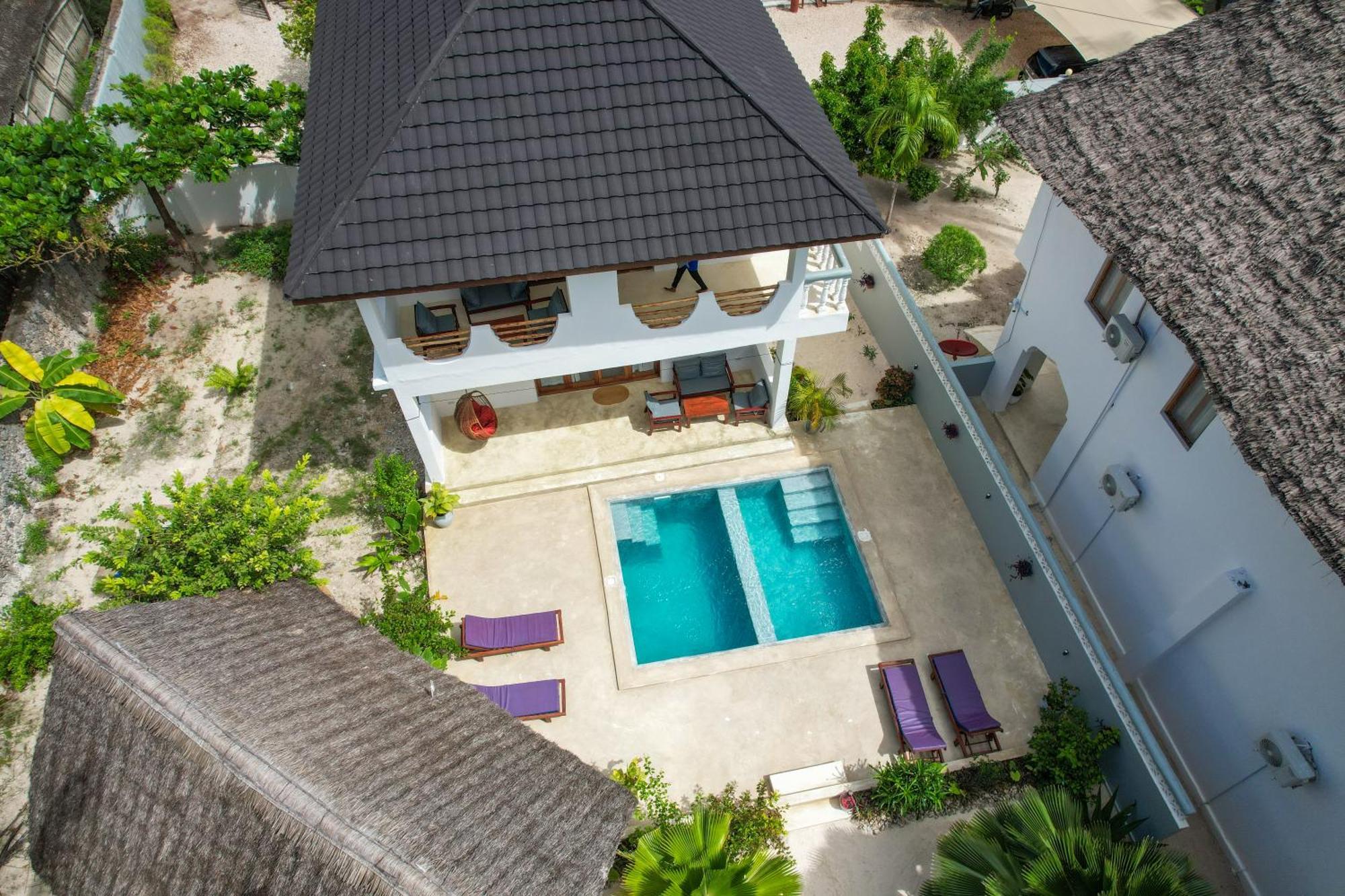 Mnana Beach Bungalows Pingwe Exteriér fotografie