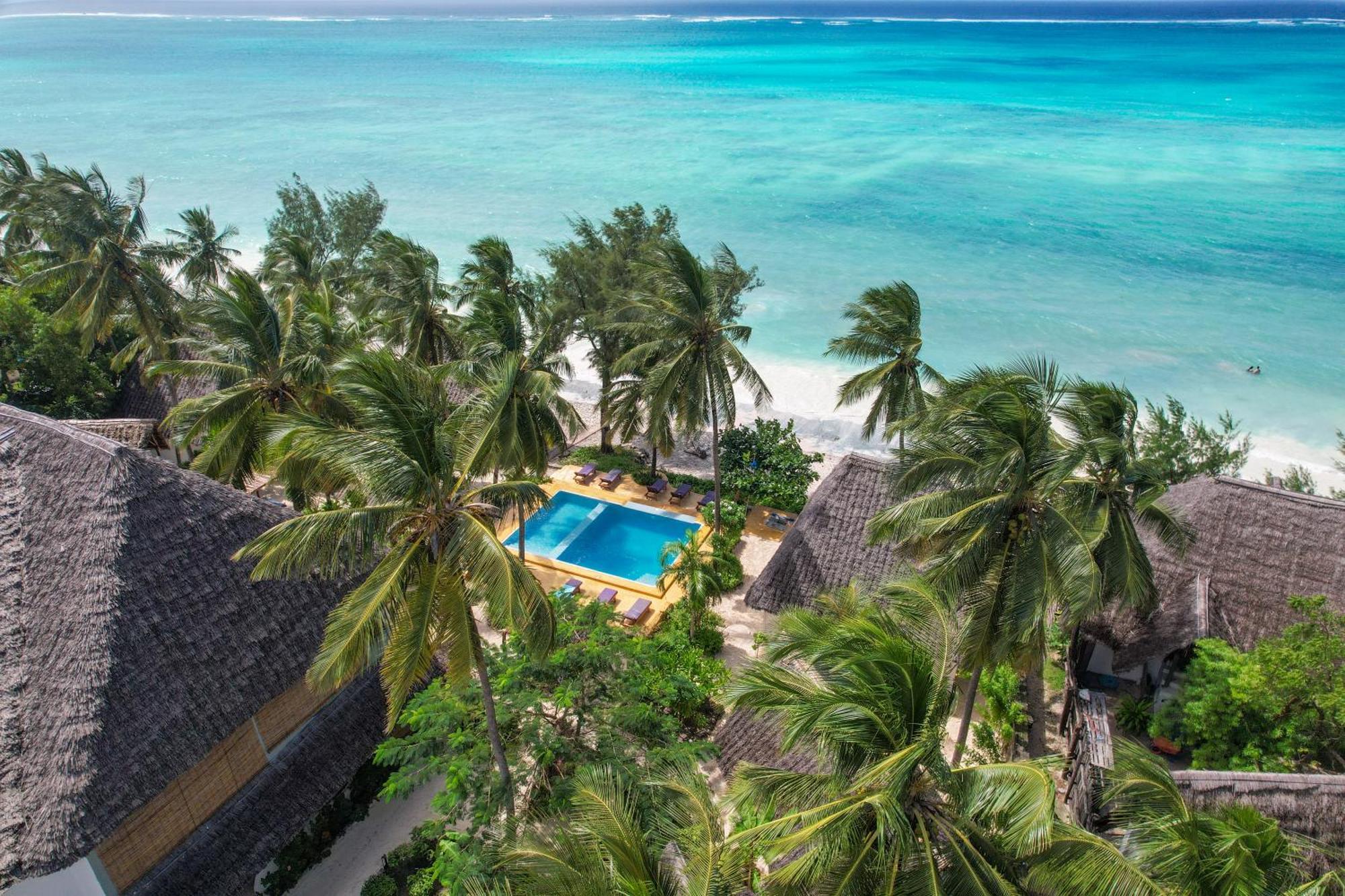 Mnana Beach Bungalows Pingwe Exteriér fotografie