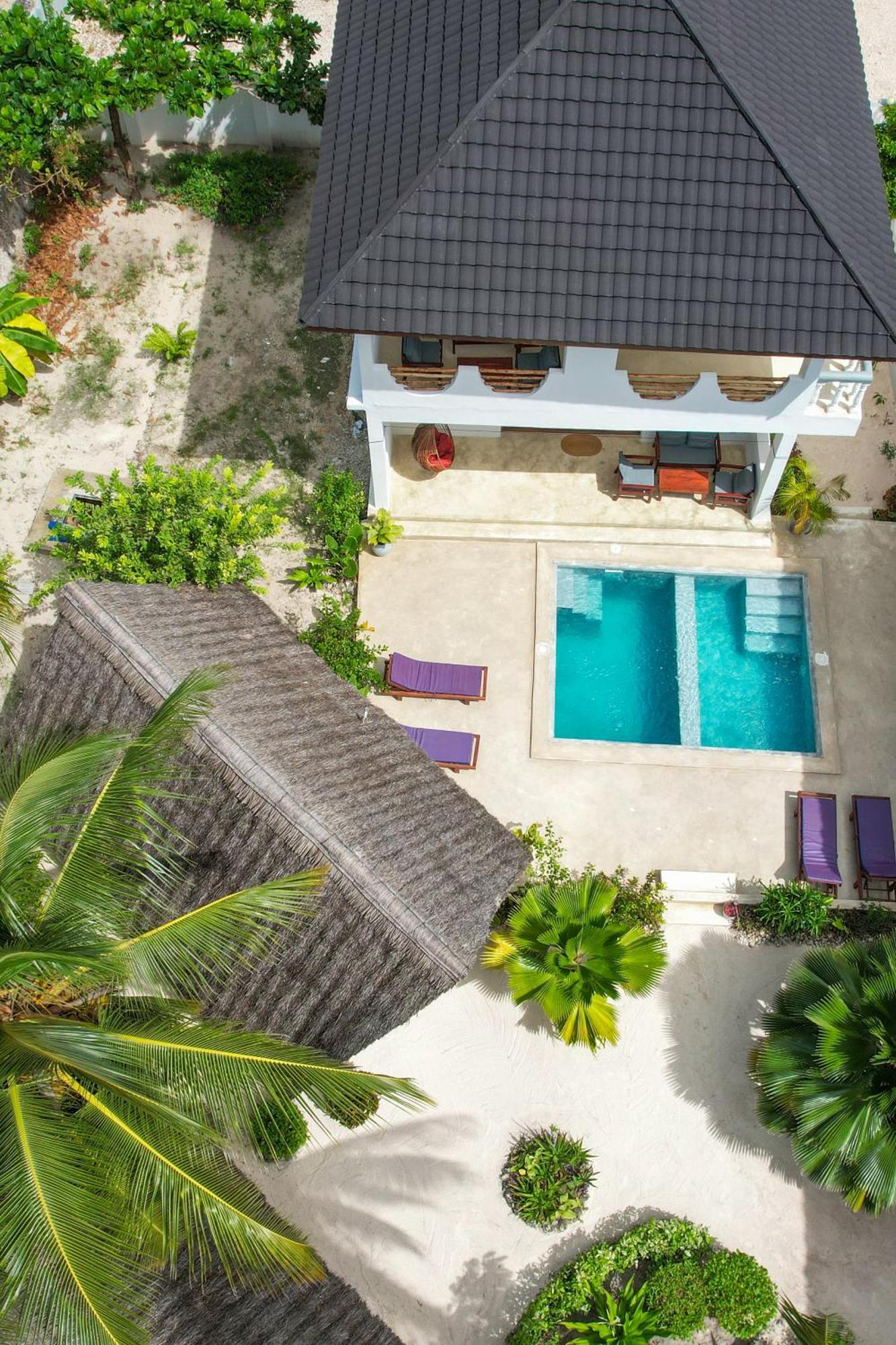Mnana Beach Bungalows Pingwe Exteriér fotografie